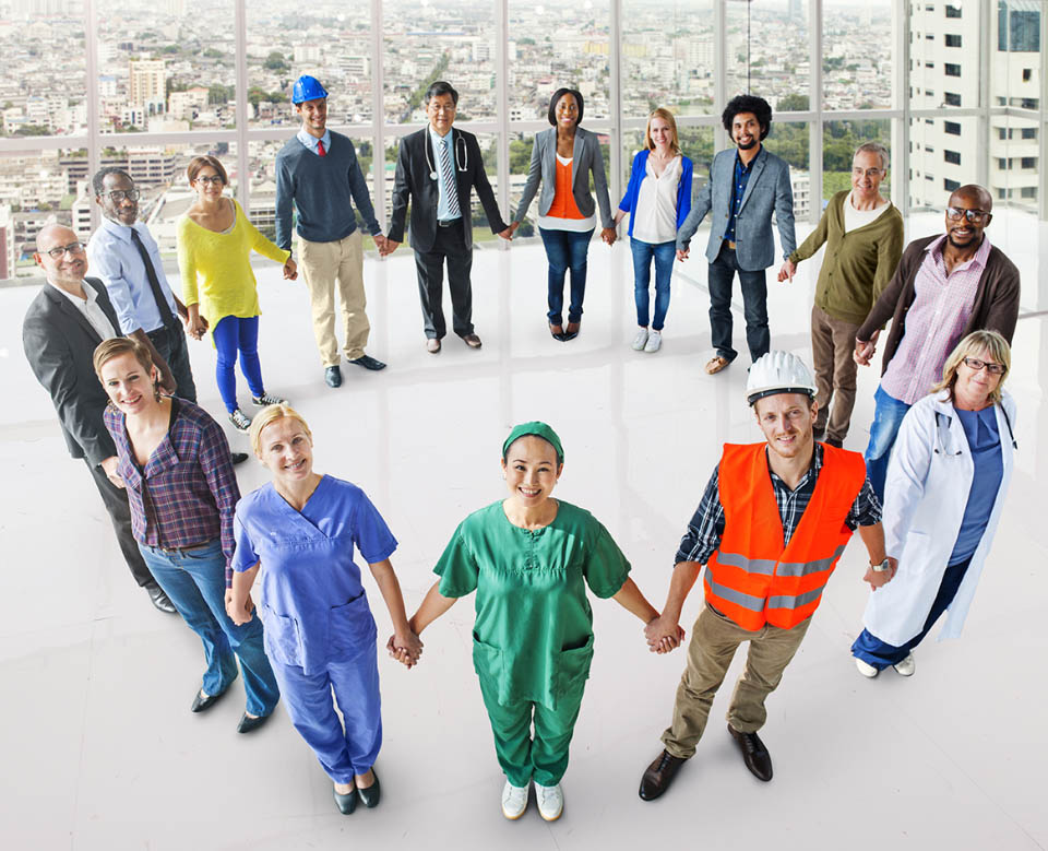 People Career Occupation Job Team Corporate Concept